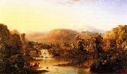 Robert S.Duncanson Land of the Lotos Eaters painting